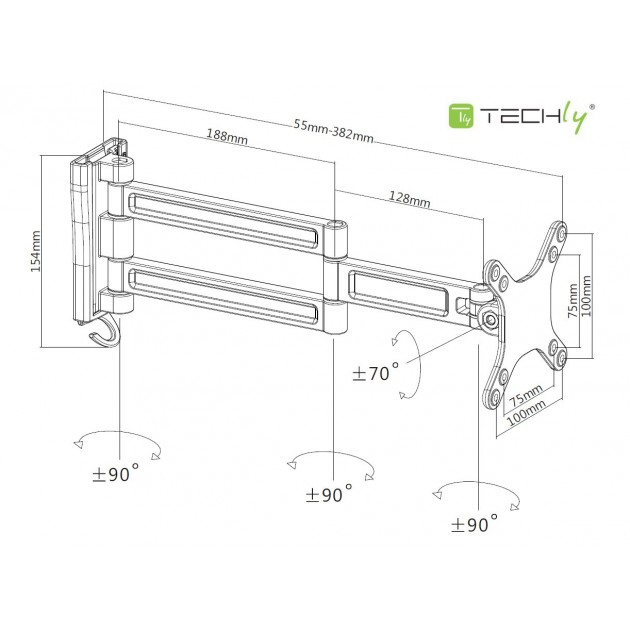 Techly ICA-LCD 106BK – image 4