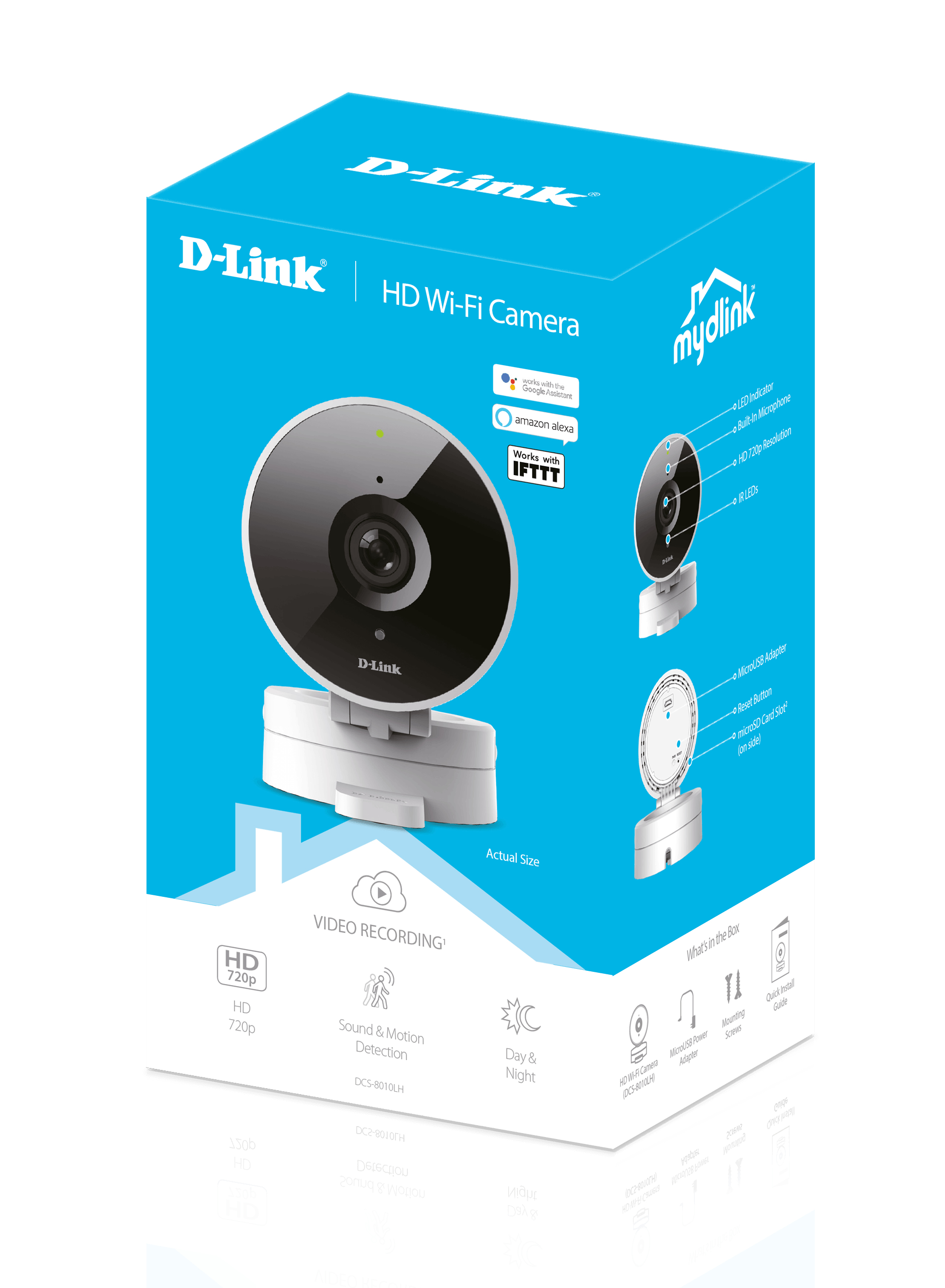 D-Link mydlink HD Wi‑Fi Camera - DCS‑8010LH – image 6