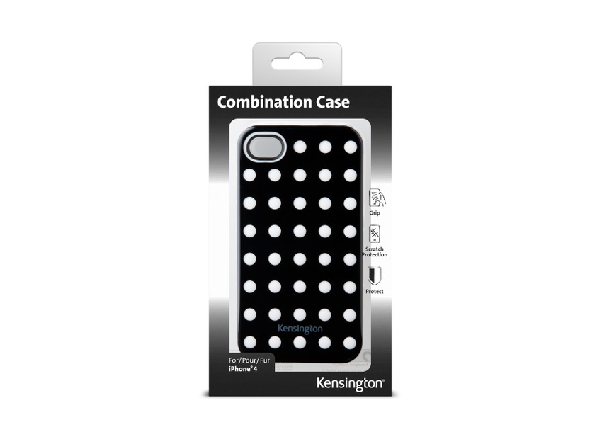 Kensington Black & White Combination Case for iPhone 4 & 4S – image 5
