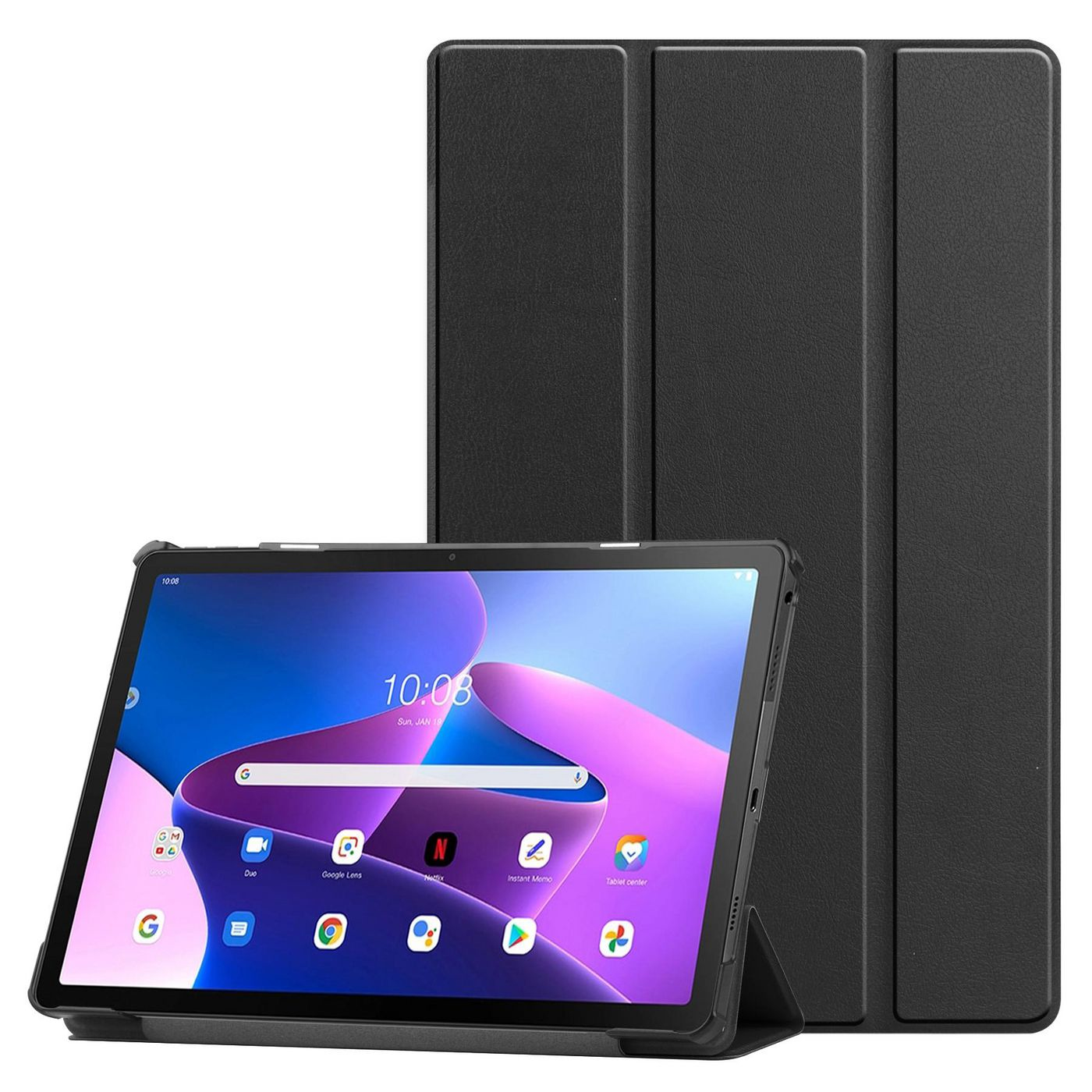 eSTUFF ES685300-BULK tablet case Folio Black – image 1