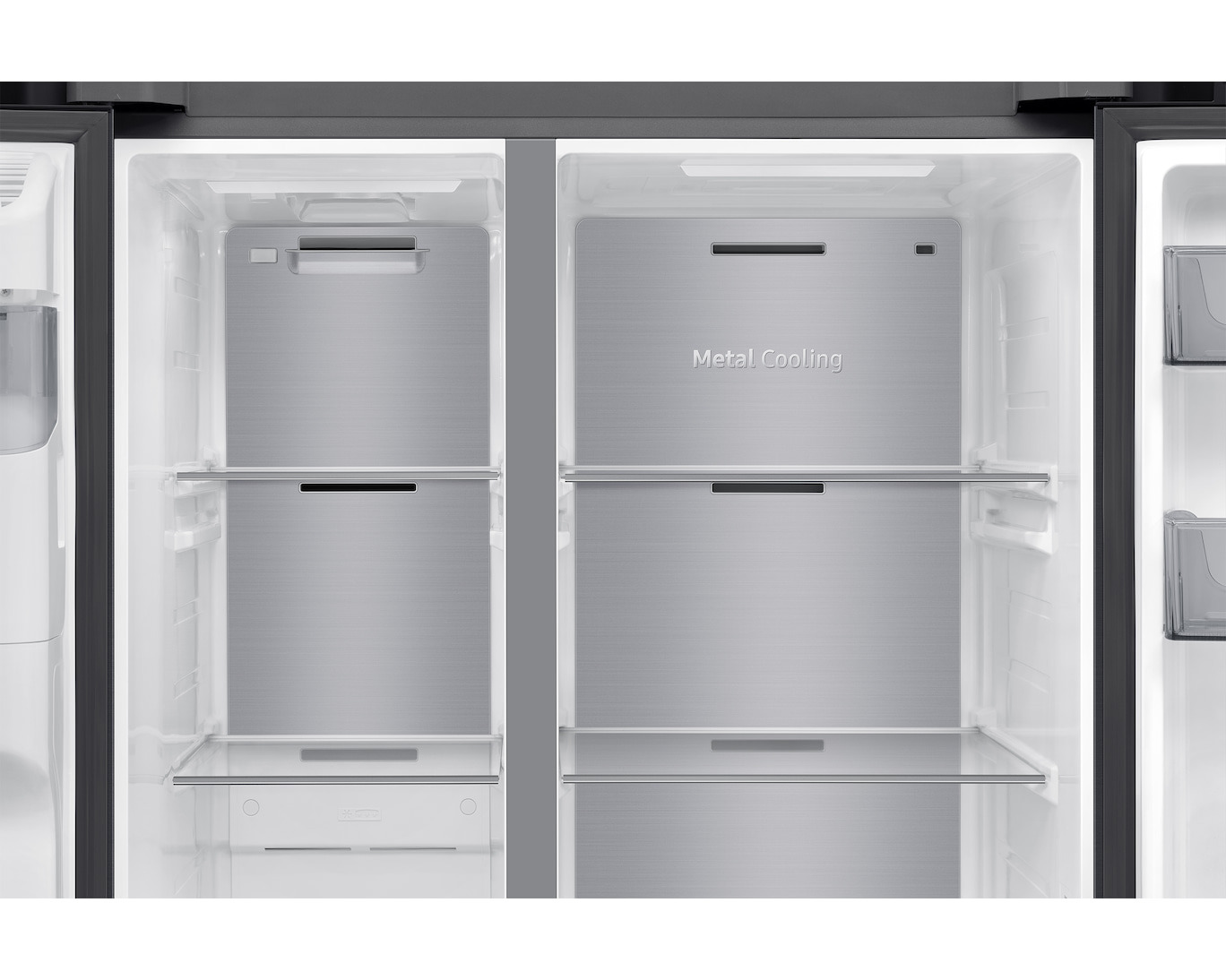 Samsung RS70F64KEFEO side-by-side refrigerator Freestanding – image 7