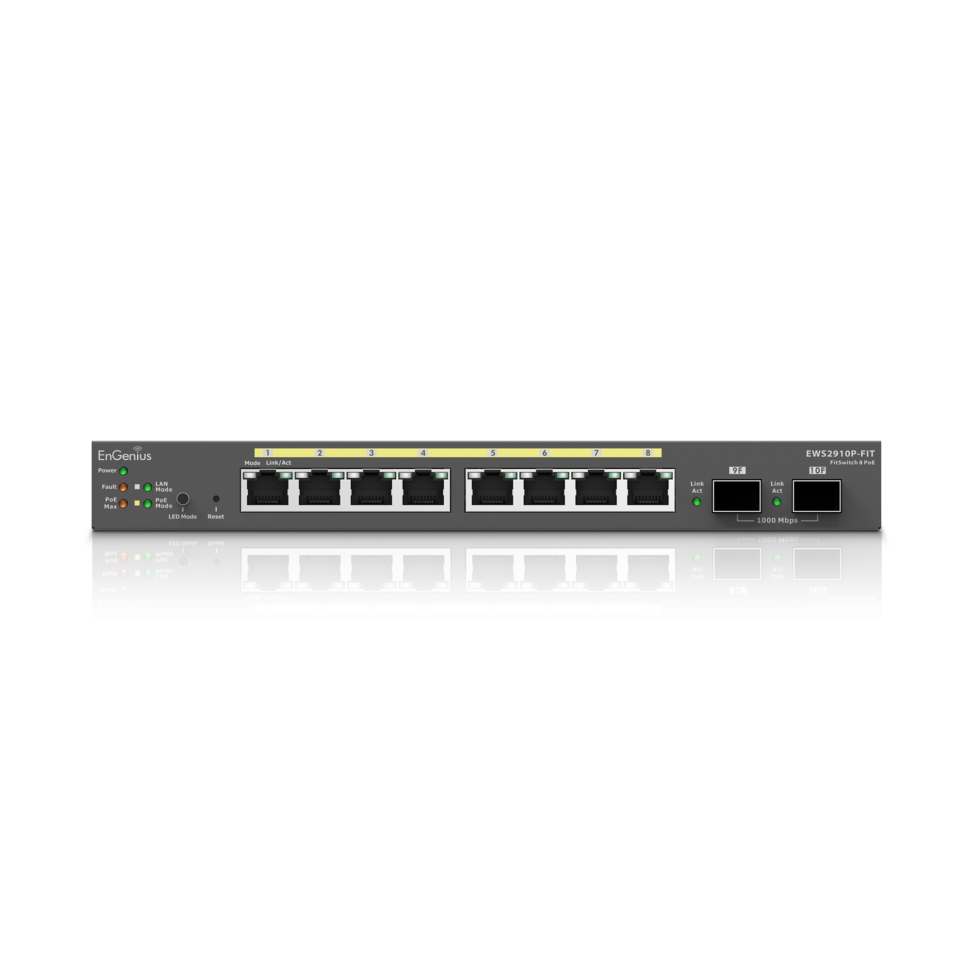 EnGenius Switch 8-port GbE PoE.af/at(+) – image 2