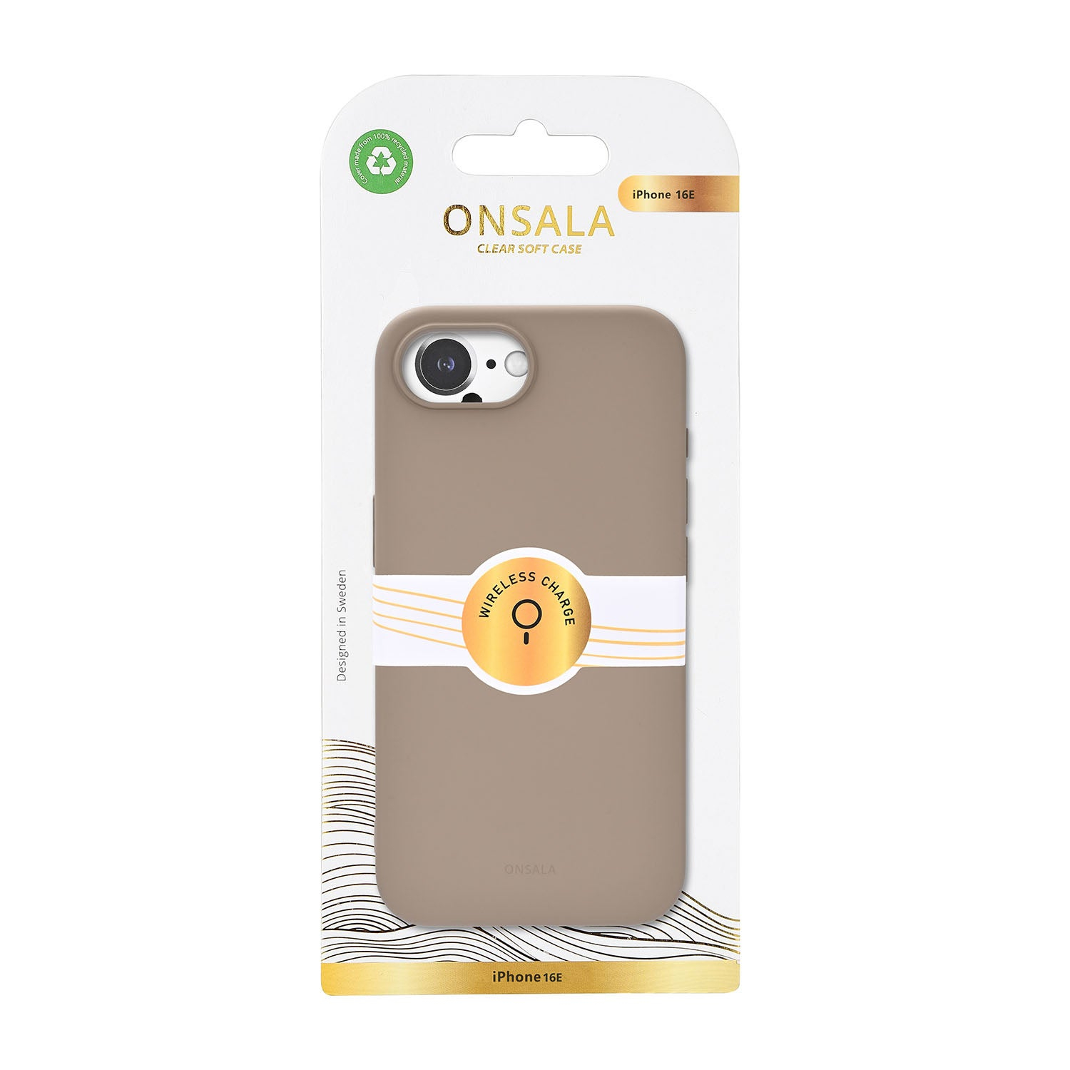 Onsala Phone Case Silicone Touch Summer Sand - iPhone 16e/17e – image 2
