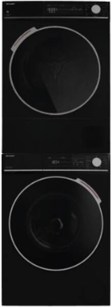 Sharp 295382 washer dryer Freestanding Front-load Black – image 1