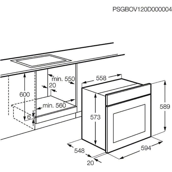 Electrolux FQ93NSEV oven – image 2