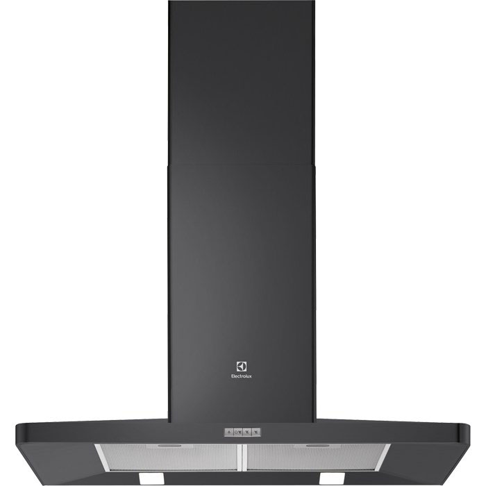 Electrolux EFF90462OK cooker hood Wall-mounted Black 603 m³/h