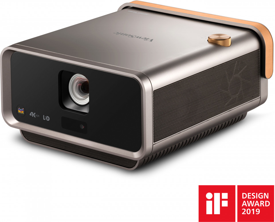 Viewsonic X11-4KP data projector Standard throw projector LED UHD 4K (3840x2160) 3D Black, Brown