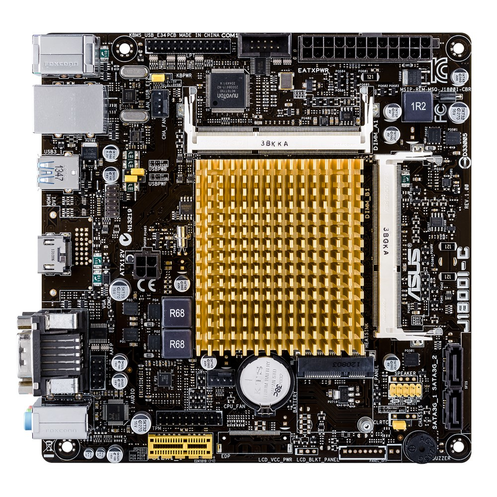 ASUS J1800I-C/CSM mini ITX – image 1