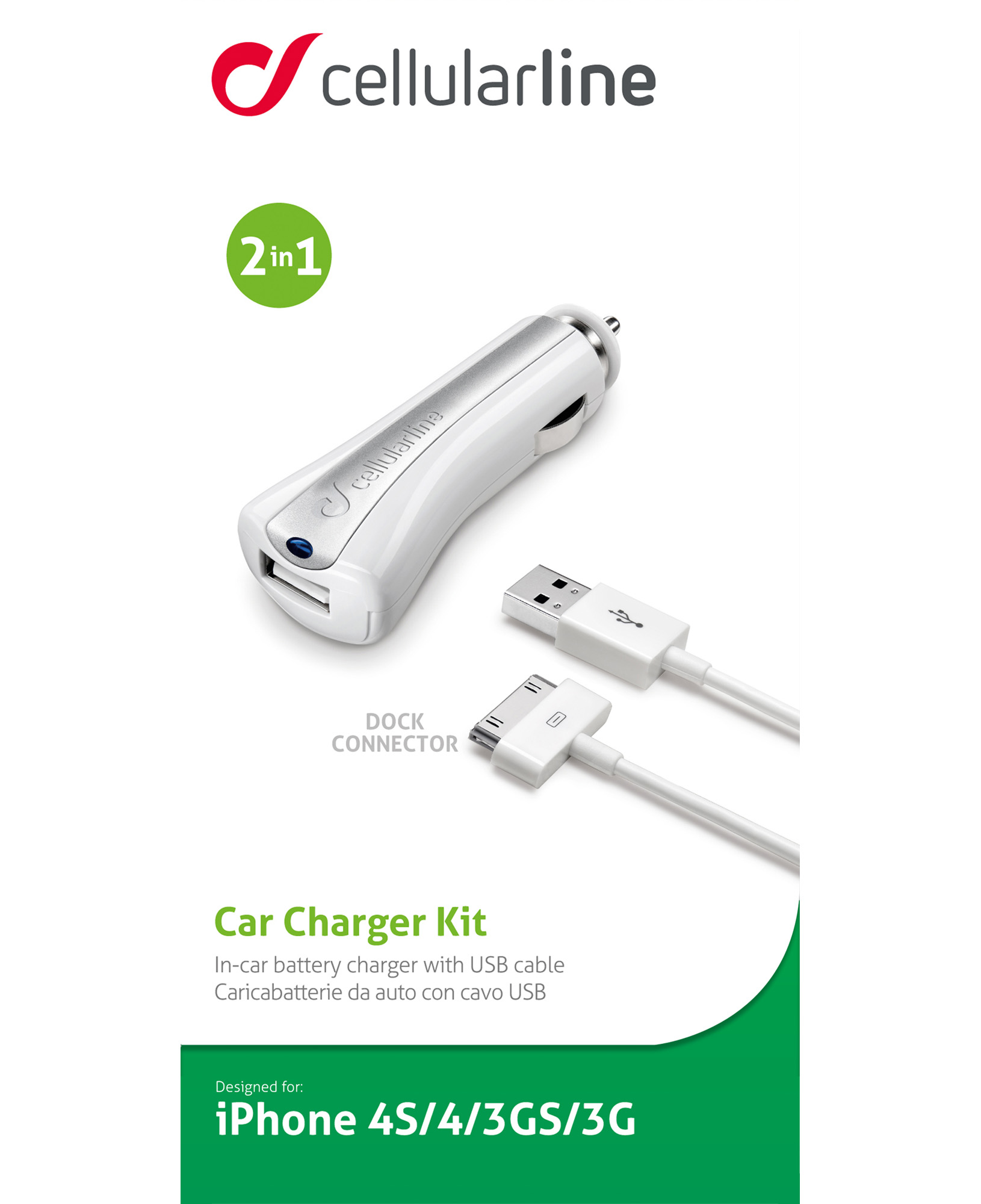 Cellularline USB Car Charger Kit - Dock – image 4