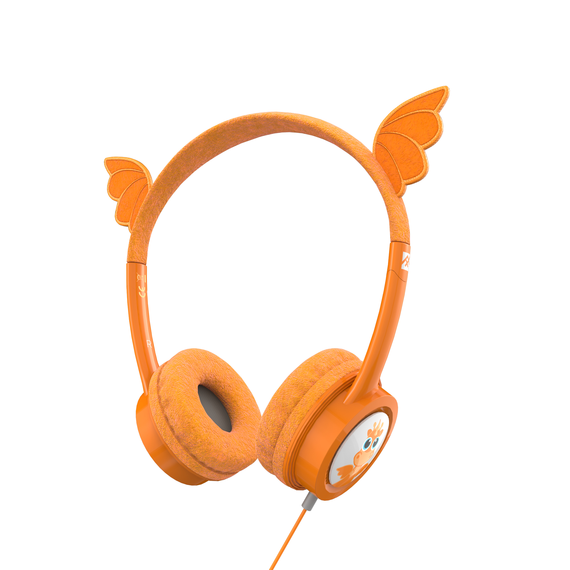 IFROGZ Headphone-Little Rockerz Costume-With Buddy Jack and Coiled Cable-FG-Dragon – image 4