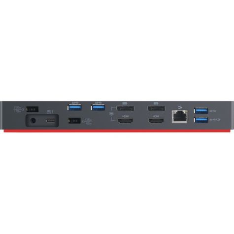 Lenovo 40AN0230EU laptop dock/port replicator Wired Thunderbolt 3 Black – image 2