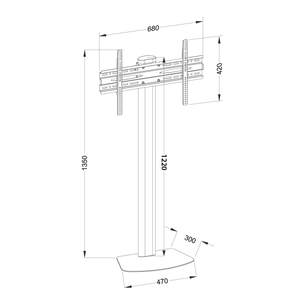 Techly ICA-TR27 TV mount/stand – image 3