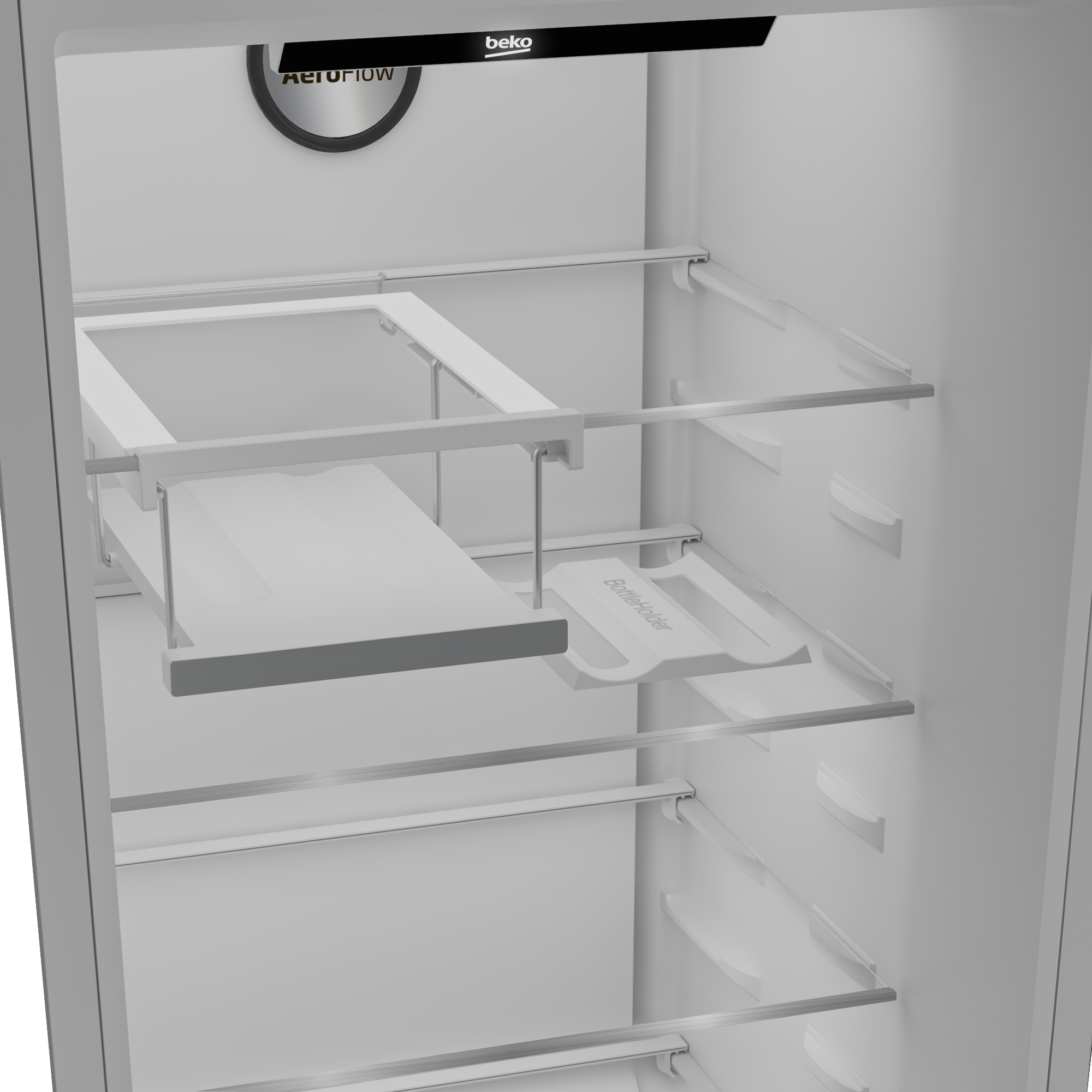 Beko LNP5686LDVPS Freestanding AeroFlowTM Tall Larder Fridge with HarvestFreshTM – image 5