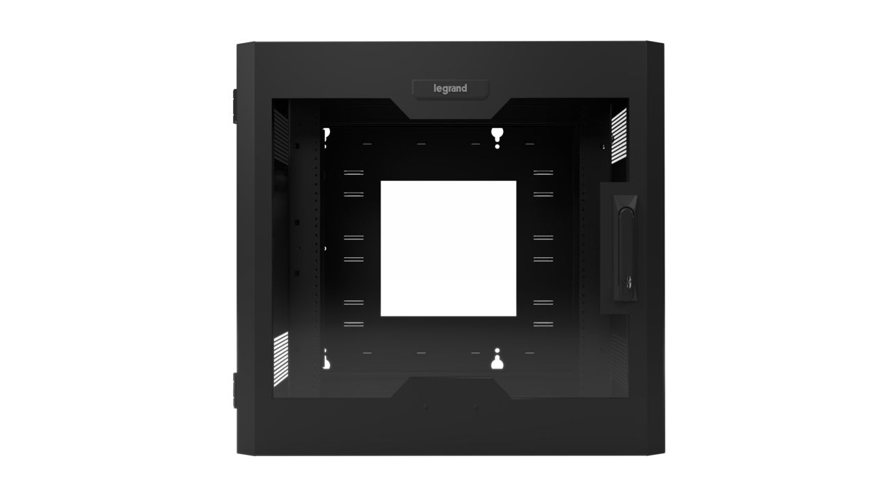 Legrand SWM12RUPL-26-26 rack cabinet 12U Wall mounted rack Black – image 5