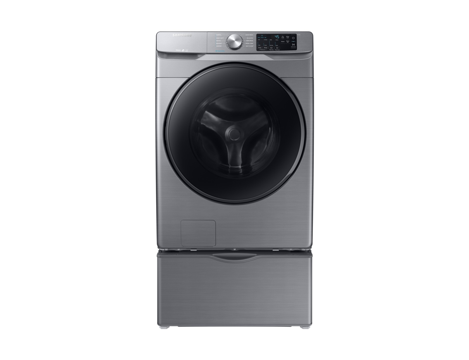 Samsung WF45R6100AP washing machine Front-load 1200 RPM Platinum – image 2