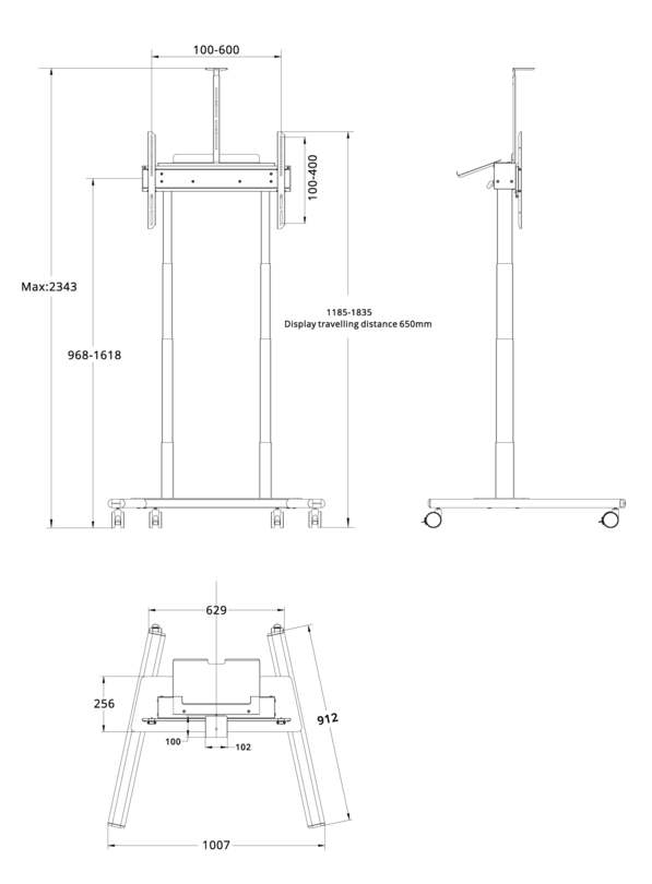 Multibrackets M Motorized Floorstand – image 5