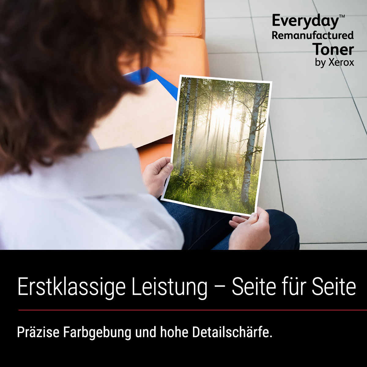 Everyday ™ Mono wiederaufbereiteter Toner von Xerox, kompatibel mit HP 85A (CE285A), Standardkapazität