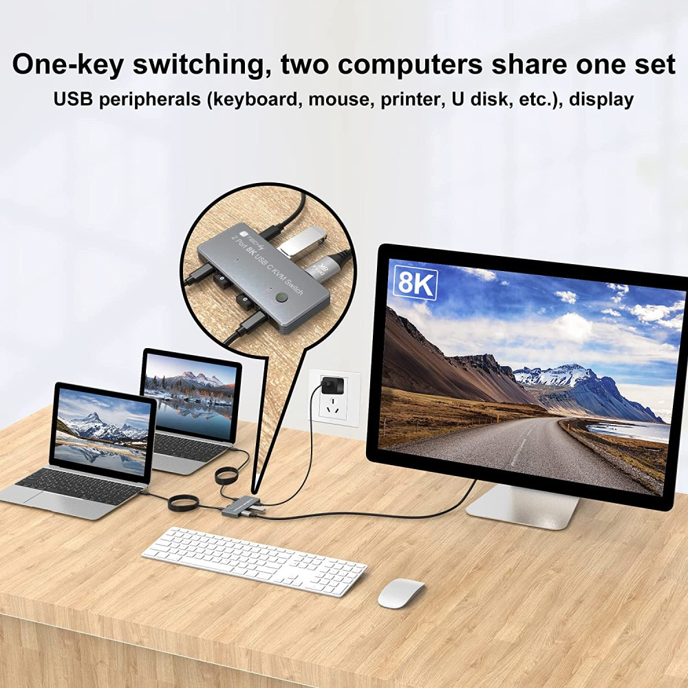 Techly IDATA KVM-DPC8K – image 2
