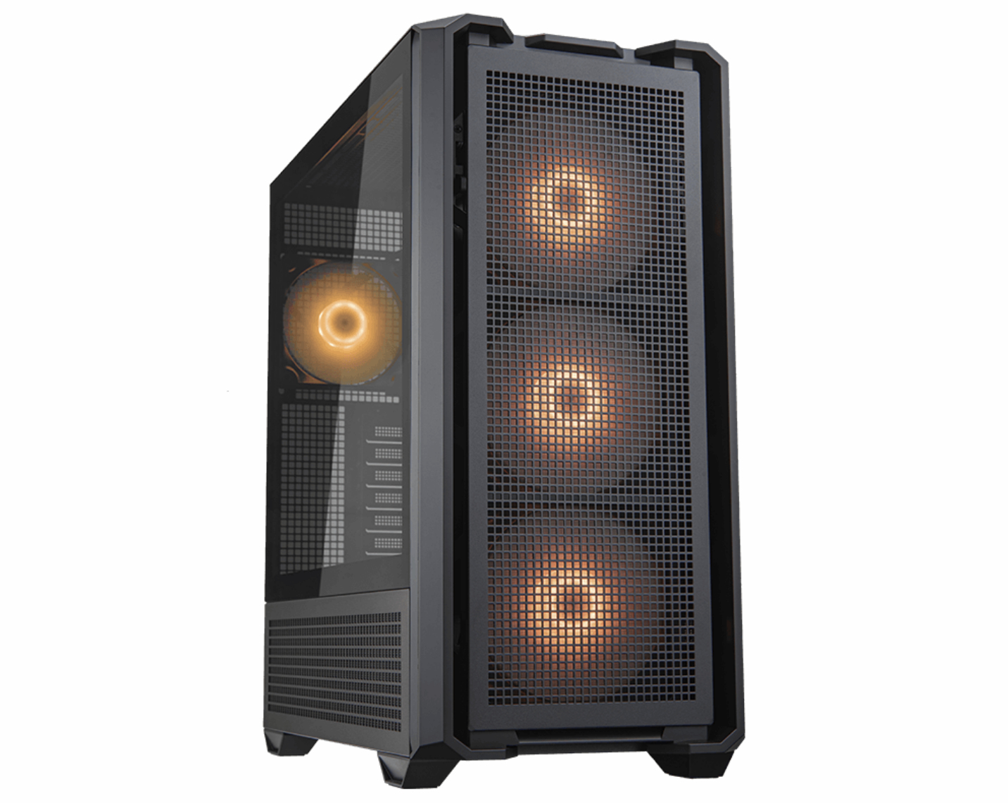 Gabinete Gamer COUGAR MX600 RGB - Torre - ATX/Micro ATX/Mini ITX/CEB/E-ATX - Panel Lateral - 3857C90.0001 Gabinete Gamer COUGAR MX600 RGB - Torre - ATX/Micro ATX/Mini ITX/CEB/E-ATX - Panel Lateral - 3857C90.0001