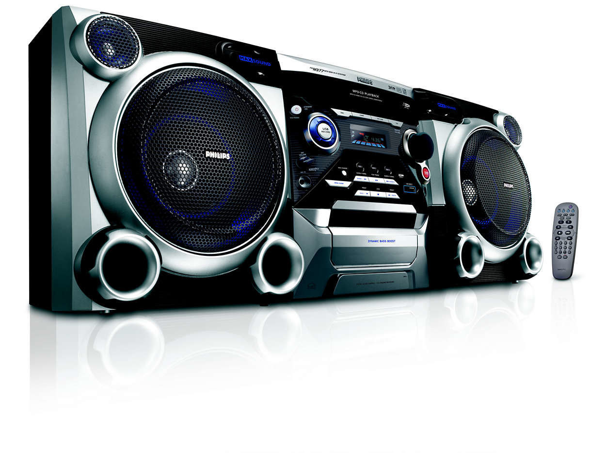 Philips MP3 Mini Hi-Fi System FWM377/05 – image 2