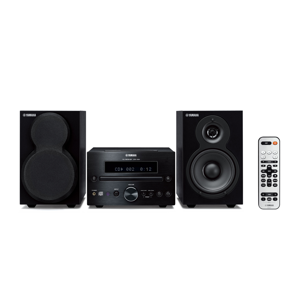 Yamaha MCR-232 40 W Black – image 3