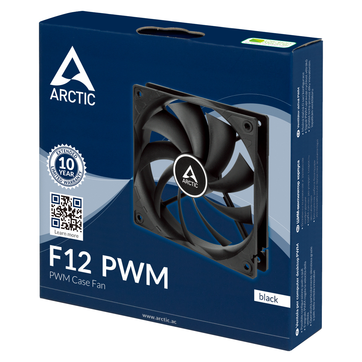 ARCTIC F12 PWM - 120 mm PWM Case Fan – image 4