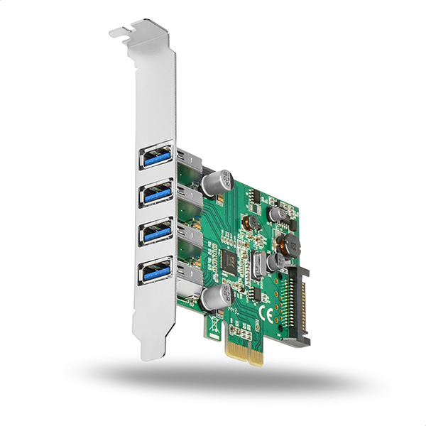Axagon PCEU-43V interface cards/adapter Internal USB 3.2 Gen 1 (3.1 Gen 1)