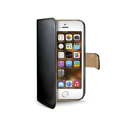 Celly WALLY185 mobile phone case Wallet case Black