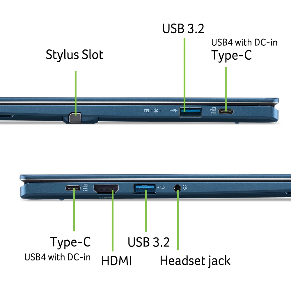 Acer Swift 14 AI SFSP14-Q51T-X4K2 Copilot+ PC Snapdragon X2E-78-100 Hybrid (2-in-1) – image 2
