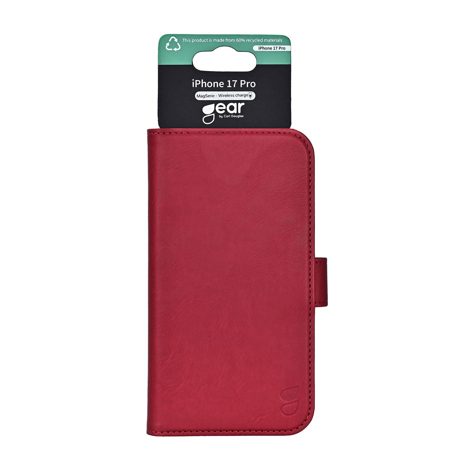 Gear Wallet Case 3 Card Slots Magseries Deep Red - iPhone 17 Pro/18 Pro – image 2