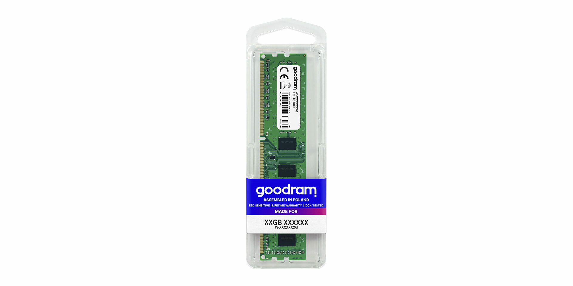 Goodram 4GB PC3-10600 memory module 1 x 4 GB DDR3 240-pin DIMM image 5
