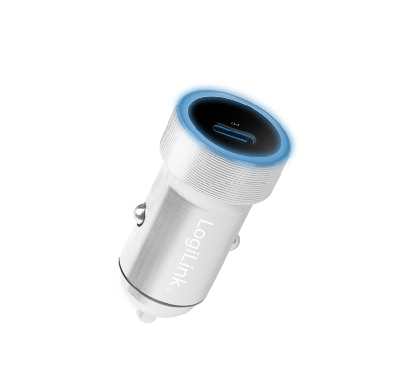 LogiLink PA0260 mobile device charger Smartphone, Tablet Aluminium, Silver Cigar lighter Fast charging Auto – image 6