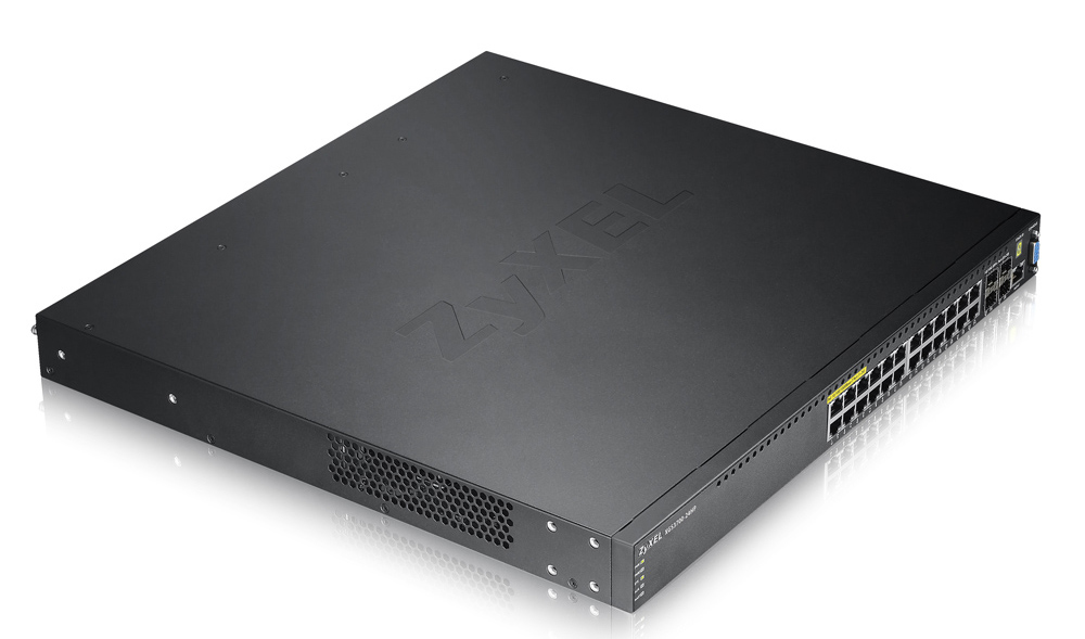 Zyxel XGS3700-24HP Managed L2+ Power over Ethernet (PoE) Black – image 2