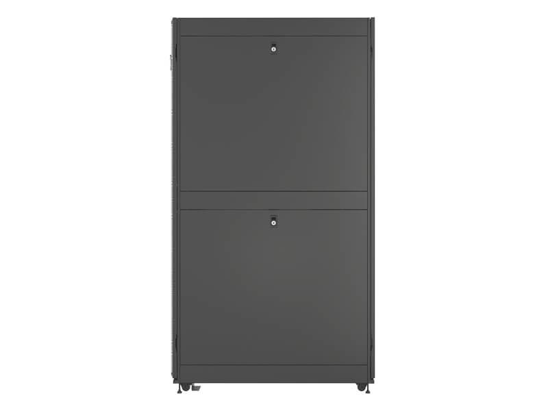 Vertiv VR3307SP rack cabinet 48U Freestanding rack Black, Transparent – image 2
