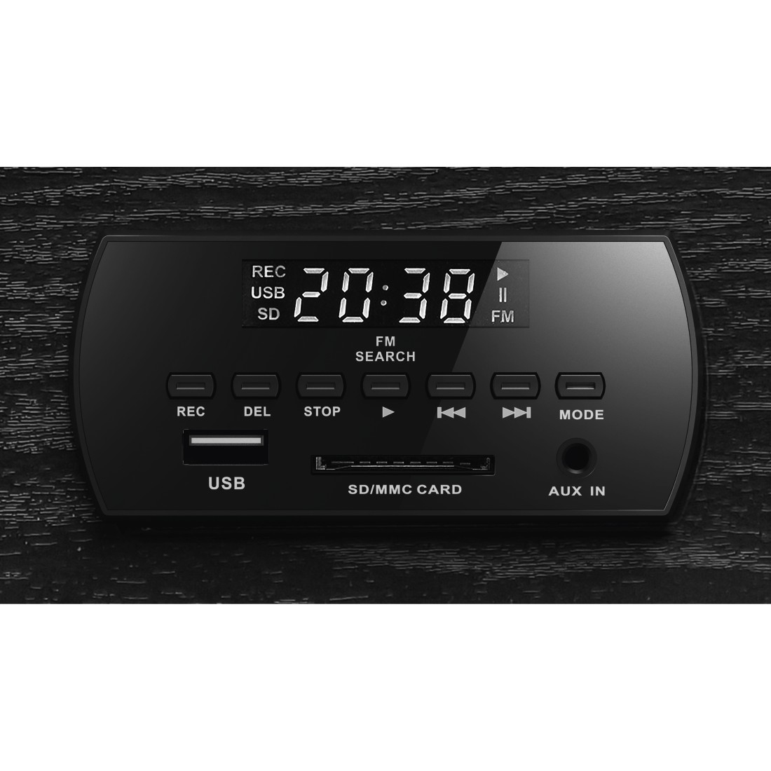 Hama TT3000RBT Belt-drive audio turntable Black Semi Automatic – image 3