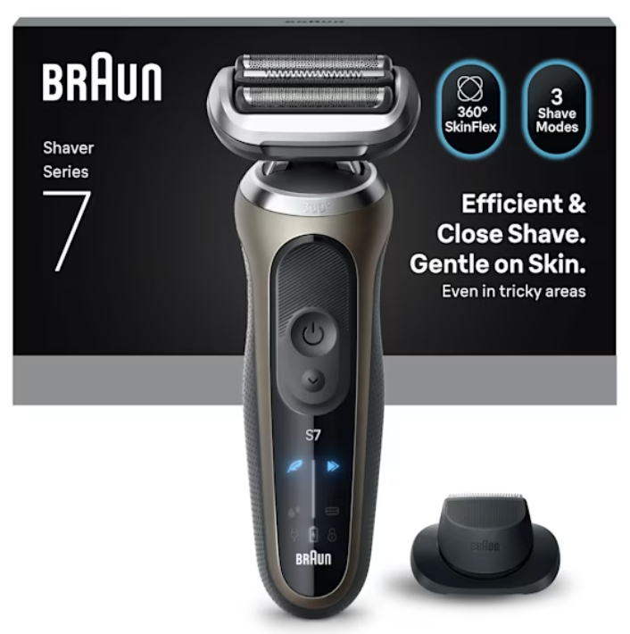 Braun Series 7 72-C1200s Trimmer Black, Bronze, Stainless steel – image 2