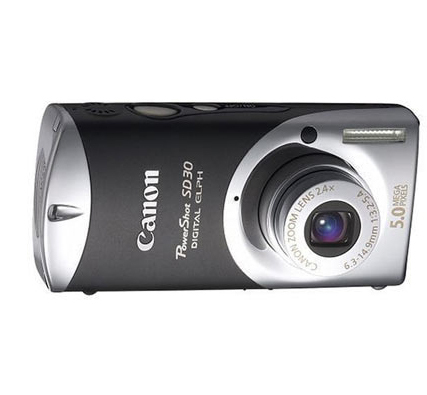 Canon PowerShot SD30, Tuxedo Black