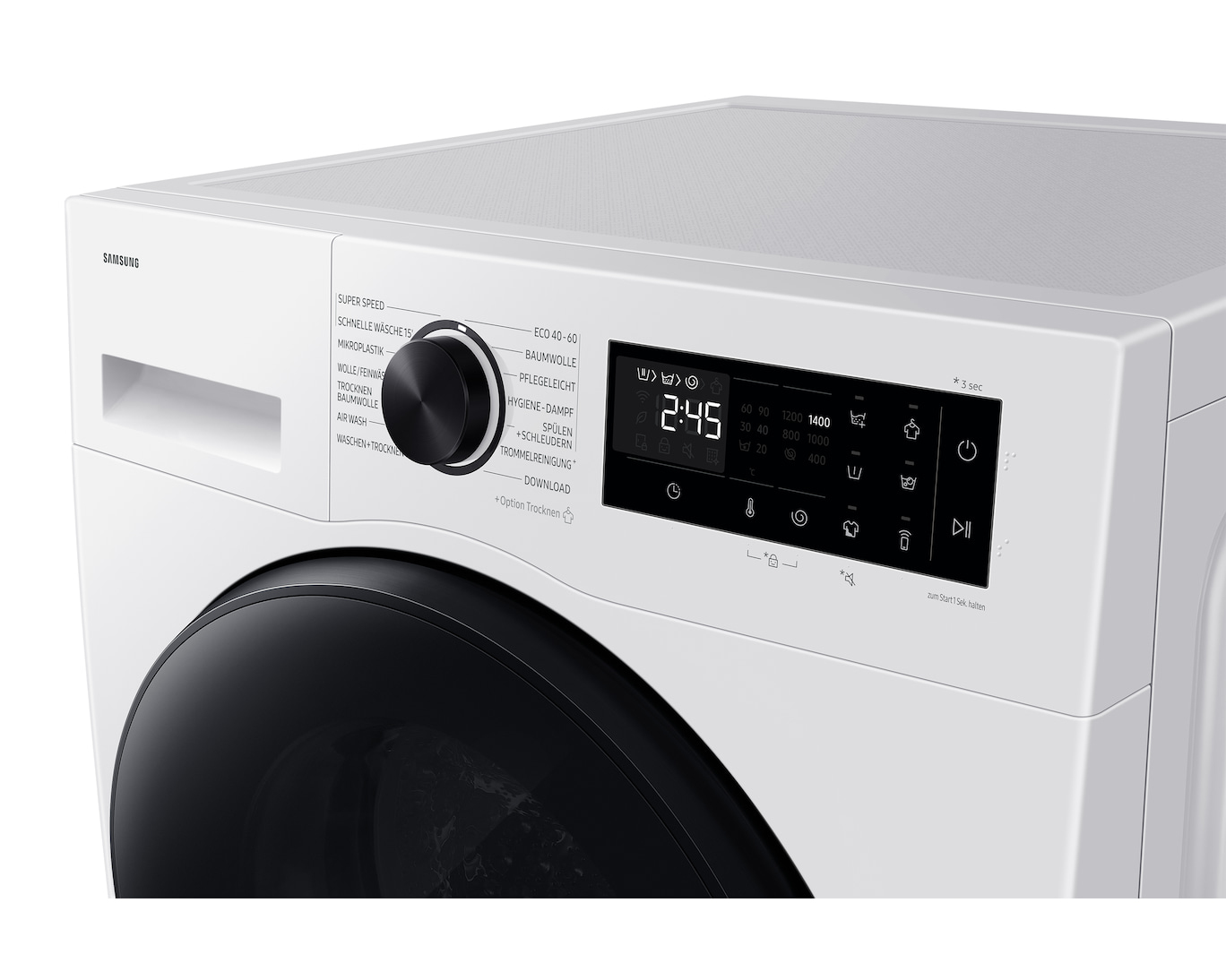 Samsung WD9BHG5U34BEEG washer dryer Freestanding Front-load White – image 8