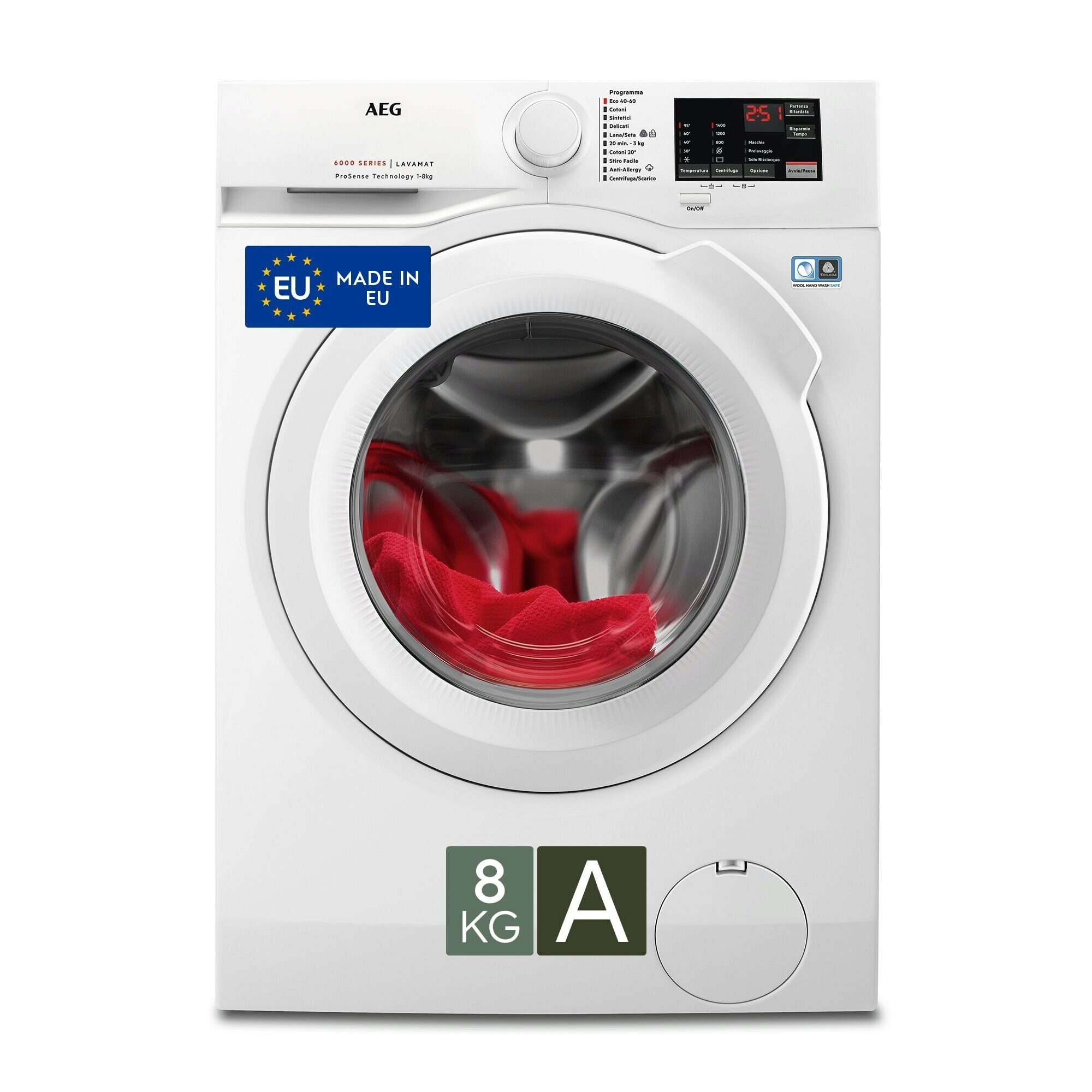 AEG L6FBI48W — vue 1 sur 8