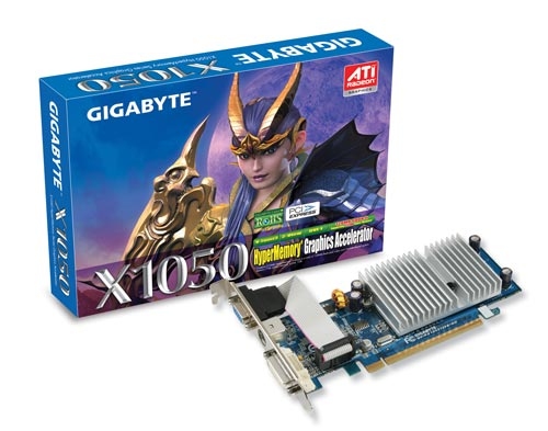 GIGABYTE X1050 128MB