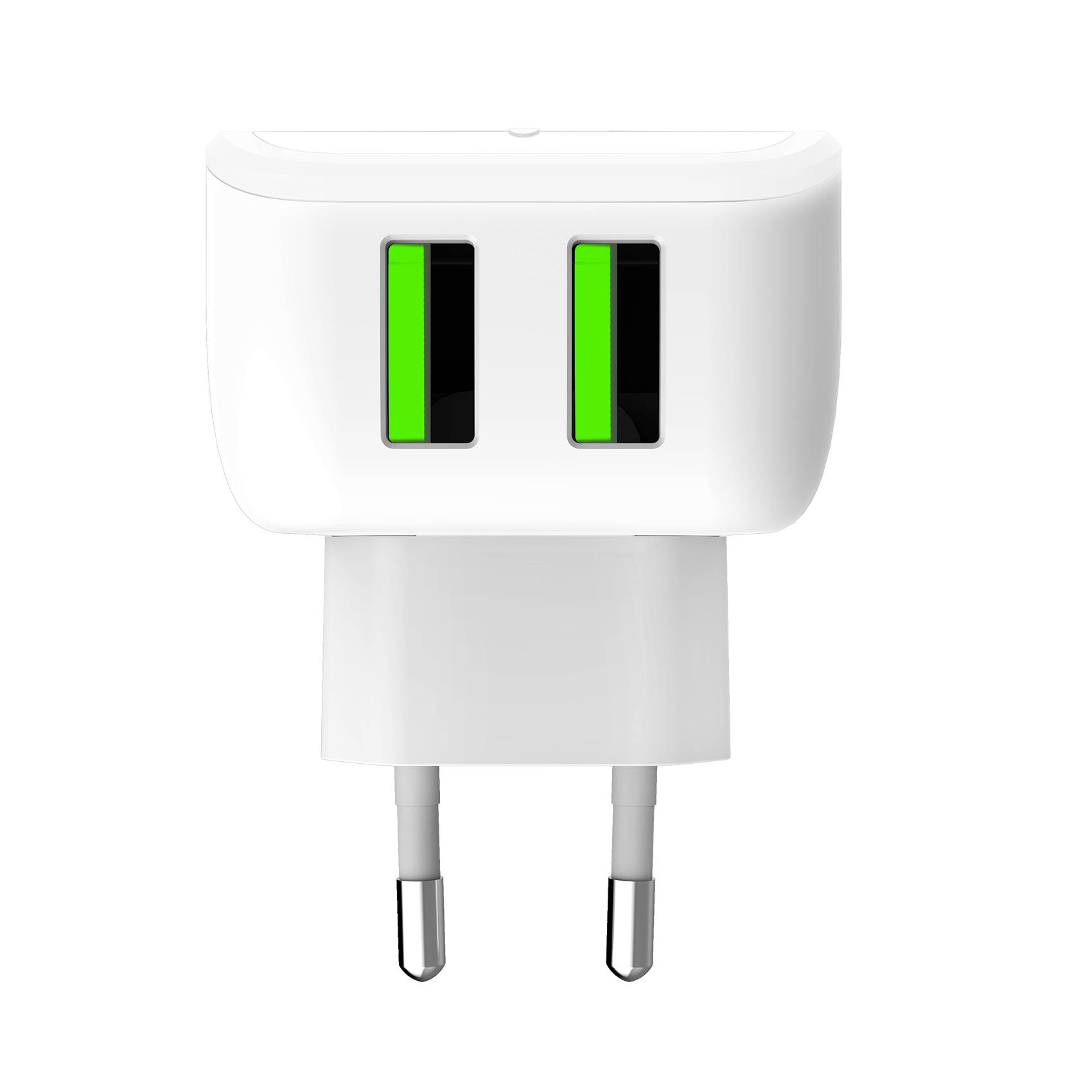 Celly TC2USBLEDWH mobile device charger Universal White AC Indoor – image 1