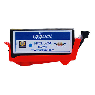 iggual PSICLI526C ink cartridge High (XL) Yield Cyan – image 1