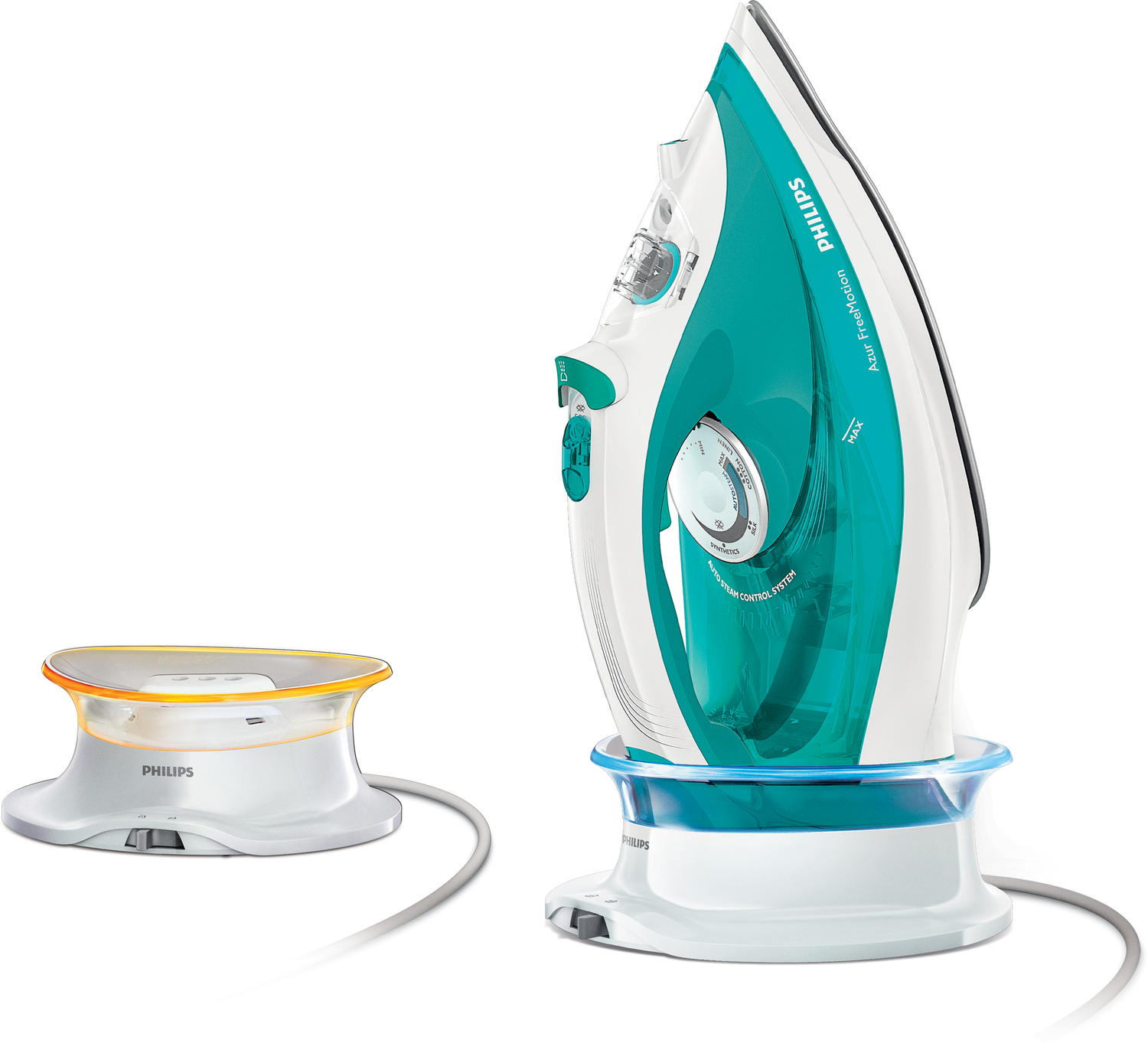 Philips FreeMotion GC4590/70 iron Dry & Steam iron T-ionicGlide soleplate – image 2