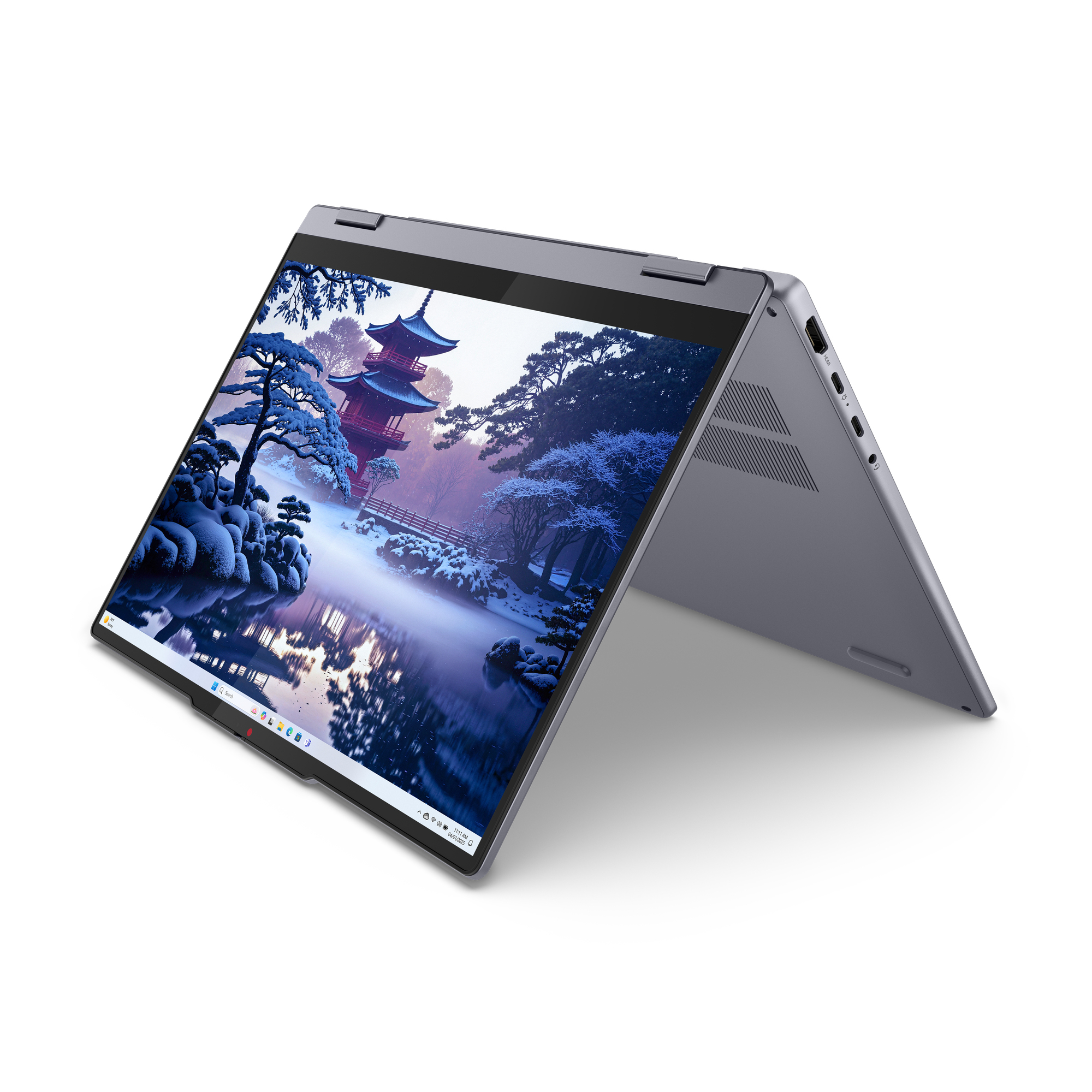 Lenovo IdeaPad 5 2-in-1 14IAL10 Intel Core Ultra 5 225H Hybrid (2-in-1) 35.6 cm (14″) Touchscreen WUXGA 16 GB LPDDR5x-SDRAM 512 GB SSD Wi-Fi 6 (802.11ax) Windows 11 Home Grey image 8