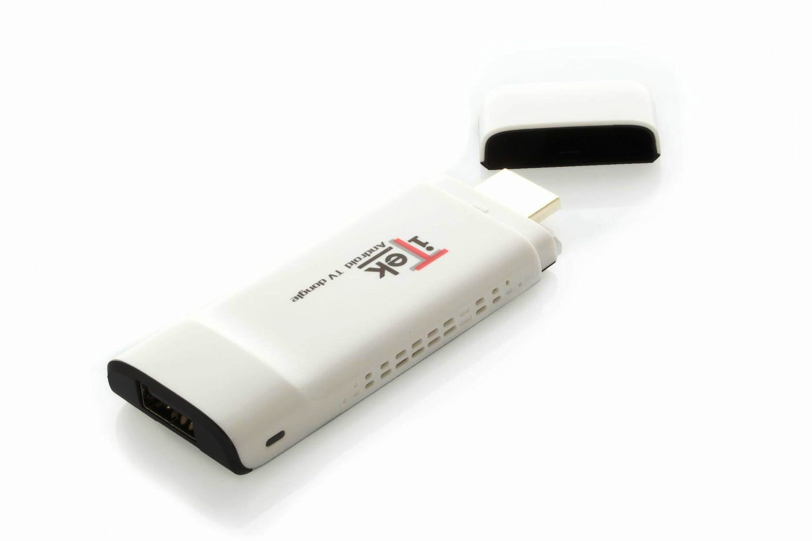itek ITAD003 Smart TV dongle Android Black, White – image 1