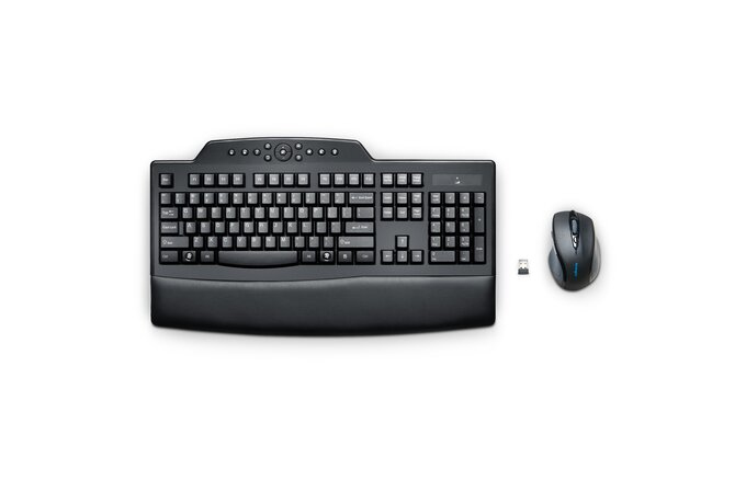 Kensington K72403USA keyboard Mouse included Home RF Wireless QWERTY English Black – image 2