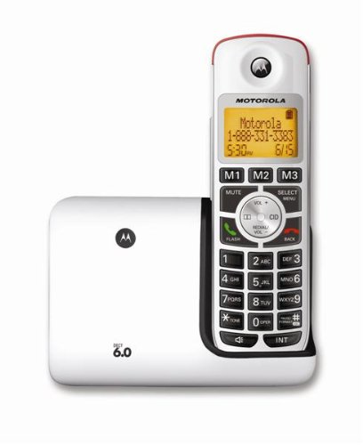 Motorola K301 telephone DECT telephone Caller ID White