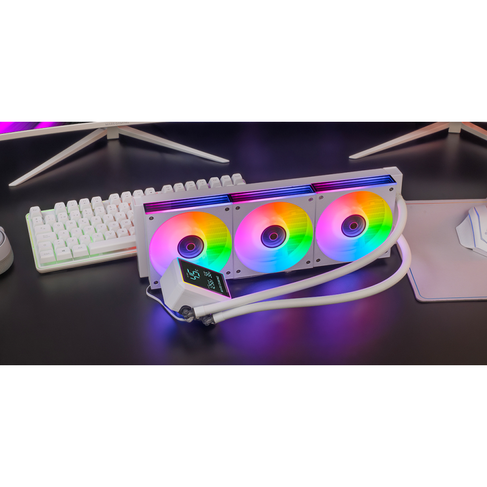 Mars Gaming ML-LCDPRO360W Processor All-in-one liquid cooler – image 5