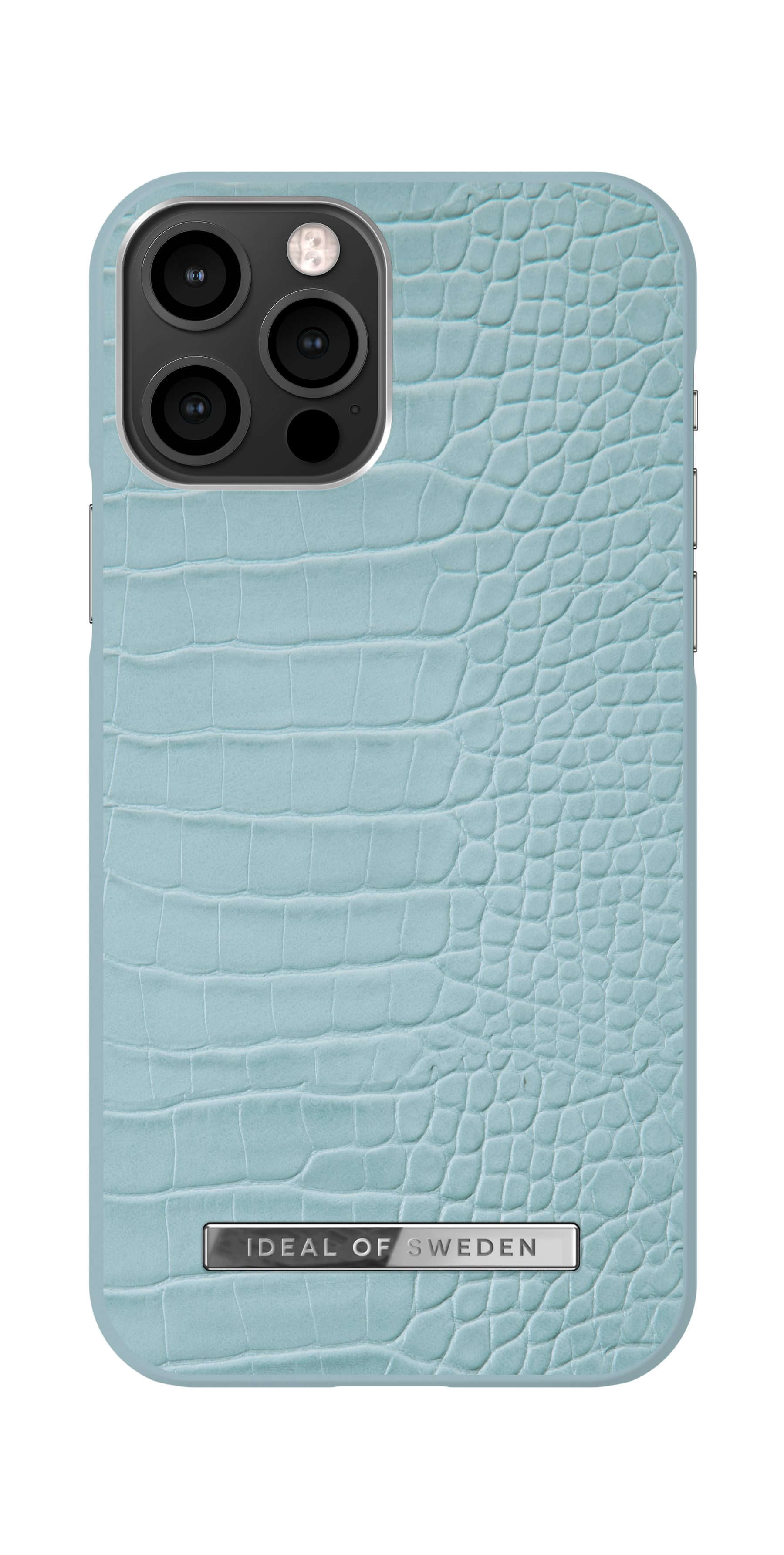 iDeal of Sweden Atelier Case iPhone 12/12P Soft Blue Croco – image 4