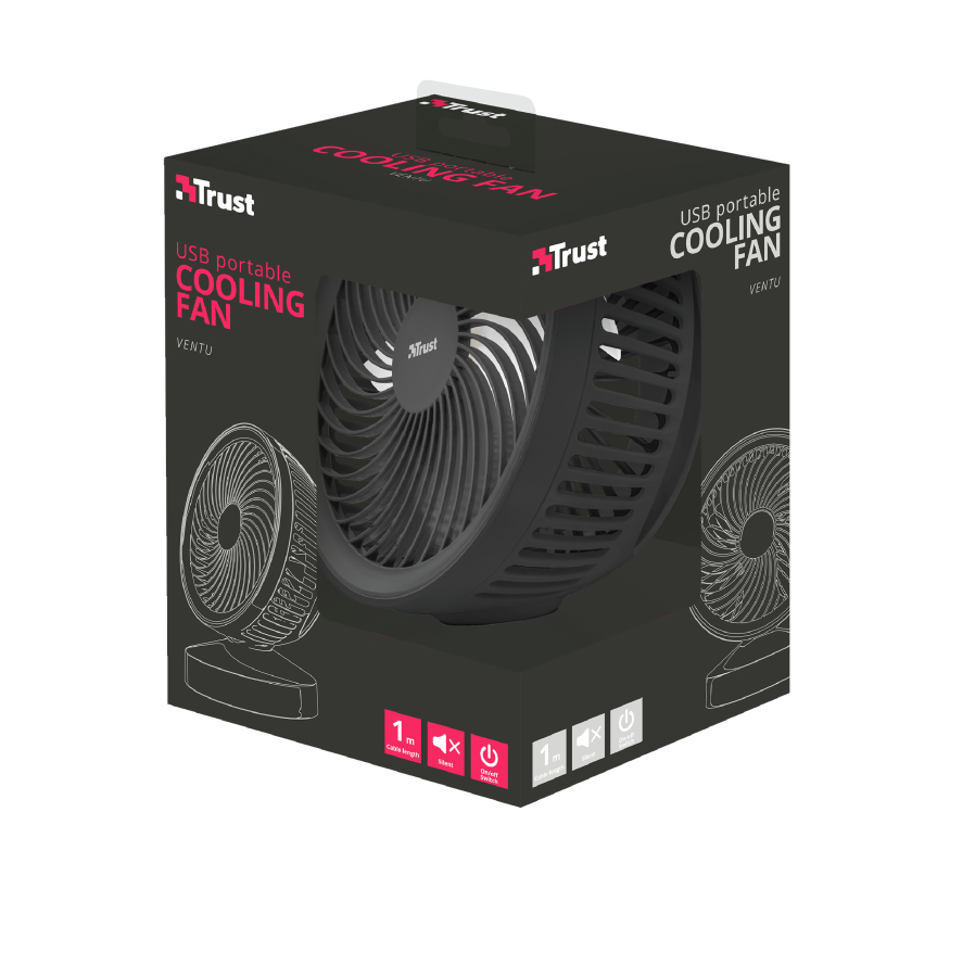 Trust 22584 household fan Black – image 6